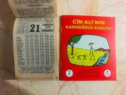 21 Nisan 1990 orijinal Fazilet takvim yaprağı (Cin Ali kitabı hediyeli :)