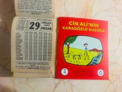29 Nisan 1990 orijinal Fazilet takvim yaprağı (Cin Ali kitabı hediyeli :)
