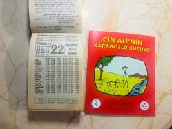 22 Mayıs 1990 orijinal Fazilet takvim yaprağı (Cin Ali kitabı hediyeli :)