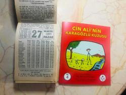 27 Mayıs 1990 orijinal Fazilet takvim yaprağı (Cin Ali kitabı hediyeli :)