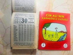 30 Mayıs 1990 orijinal Fazilet takvim yaprağı (Cin Ali kitabı hediyeli :)