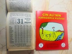 31 Mayıs 1990 orijinal Fazilet takvim yaprağı (Cin Ali kitabı hediyeli :)