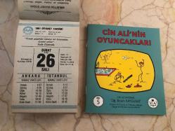26 Şubat 1991 orijinal Diyanet takvim yaprağı (Cin Ali kitabı hediyeli :)