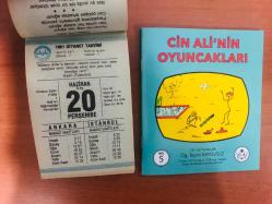 20 Haziran 1991 orijinal Diyanet takvim yaprağı (Cin Ali kitabı hediyeli :)