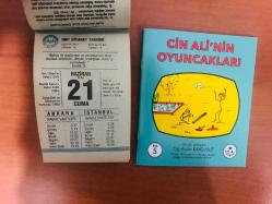 21 Haziran 1991 orijinal Diyanet takvim yaprağı (Cin Ali kitabı hediyeli :)