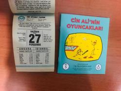 27 Haziran 1991 orijinal Diyanet takvim yaprağı (Cin Ali kitabı hediyeli :)