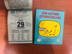 29 Haziran 1991 orijinal Diyanet takvim yaprağı (Cin Ali kitabı hediyeli :)