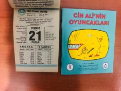 21 Temmuz 1991 orijinal Diyanet takvim yaprağı (Cin Ali kitabı hediyeli :)
