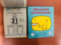 31 Temmuz 1991 orijinal Diyanet takvim yaprağı (Cin Ali kitabı hediyeli :)