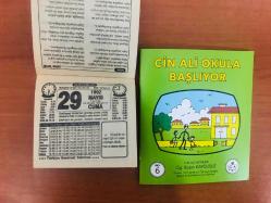 29 Mayıs 1992 orijinal Türkiye gazetesi takvim yaprağı (Cin Ali kitabı hediyeli:)