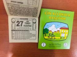 27 Temmuz 1992 orijinal Türkiye gazetesi takvim yaprağı (Cin Ali kitabı hediyeli:)