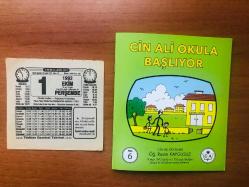 1 Ekim 1992 orijinal Türkiye gazetesi takvim yaprağı (Cin Ali kitabı hediyeli:)