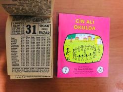 31 Ocak 1993 orijinal Fazilet takvim yaprağı (Cin Ali kitabı hediyeli:)