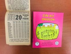 20 Mayıs 1993 orijinal Fazilet takvim yaprağı (Cin Ali kitabı hediyeli:)