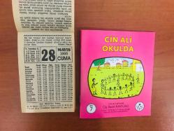28 Mayıs 1993 orijinal Fazilet takvim yaprağı (Cin Ali kitabı hediyeli:)