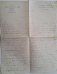 1921 VAHDETTİN DÖNEMİ OSMANLICA TİCARİ ANLAŞMA VEYA SÖZLEŞME 2 NÜSHA 2AA3B