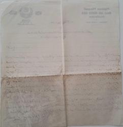 1921 VAHDETTİN DÖNEMİ OSMANLICA TİCARİ ANLAŞMA VEYA SÖZLEŞME 2 NÜSHA 2AA3B