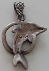 OSMANLI SON DÖNEMİ ORİJİNAL VENEDİK MENŞELİ ŞANS KADER GÜMÜŞ KOLYE UCU NN2AA1