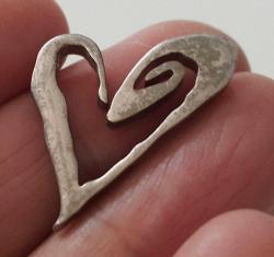 OSMANLI SON DÖNEMİ ORİJİNAL MÜTHİŞ İŞÇİLİKLİ GÜMÜŞ KOLYE UCU K1A1L1