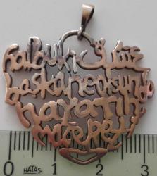 ORTA DÖNEM OYMA SANATI İŞLEMELİ ORİJİNAL AŞK PINARI MÜTHİŞ ALTIN SIVAMA KOLYE UCU A1Ş1K1