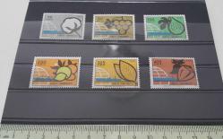 1973 İHRAÇ ÜRÜNLERİ KONULU SÜREKLİ ORİJİNAL MNH TAM SERİ 2022 KATALOK FİYATI;100.00TL H1A1C1