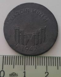 1947 MARDİN MÜZESİ ORJİNAL JETONU M2Ü2Z2 ÇOK NADİRDİR