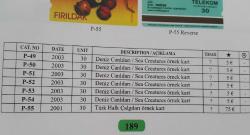 2001 TÜRK HALK ÇALGILARI ÖRNEK ORİJİNAL TELEFON KARTI 2010 KATALOK,75 EURO 2C1A2B