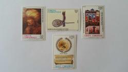 1987 KANUNİ SULTAN SÜLEYMAN PULLARI MNH TAM SERİ 2024 KATALOK DEĞERİ;250.00TL NADİR