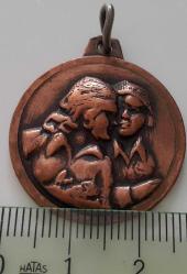 OSMANLI SON DÖNEMİ YURTTA BARIŞ DÜNYADA BARIŞ ORİJİNAL MADALYASI D1Y1S1 ÇOK NADİR