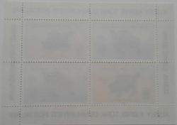1992 K.K.T.C DÜNYA ÇEVRE GÜNÜ DENİZ KAPLUMBAĞALARI ORİJİNAL BLOKU MNH FF2BB1