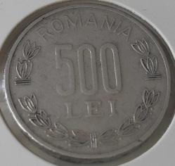 Efemera - 1999 ROMANYA ORİJİNAL 500 LEI MADENİ PARASI 2RR1B - kitantik - kitaLog