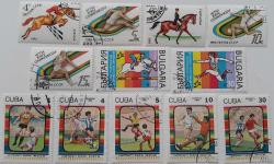 Efemera - 1986 CUBA 1988 RUSYA VE 1989 BULGARİSTAN DEĞİŞİK SPOR DALLARI ORİJİNAL NADİR SERİLERİ 12DD1 ÇOK NADİR - kitantik - kitaLog
