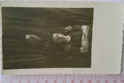 1927 ASKERİ SUBAY VE EŞİ ORİJİNAL HATIRA FOTOĞRAFI 4AAA ÇOK NADİR