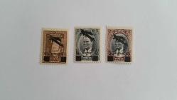 1941 SÜRŞARJLI UÇAK PULLARI MNH TAM SERİ 1A 2024 KATALOK DEĞERİ;900TL DİR