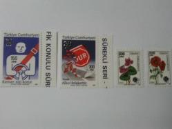 1990 SÜRŞARJLI SÜREKLİ POSTA PULLARI TAM SERİ MNH 2024 KATALOK FİYATI;600.00TL NADİRDİR