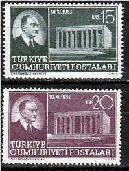 1953 ANITKABİR'İN AÇILIŞI MNH