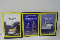 NATIONAL GEOGRAPHIC MUHTEŞEM YAPILAR 1. MANŞ TÜNELİ, 2. PETRONAS KULELERİ 4. CRUISE GEMİSİ