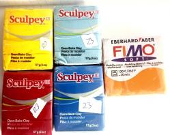 Antika - Softy 500 gr  Model Hamuru; Hava ile kurur, fırında kullanılabilir. Takı, obje, heykel, bebek yapımında kullanılır. Polimer Kil olarak da soylenir. - kitantik - kitaLog