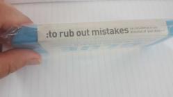 Çok Büyük Boy Silgi Blue Color Rubber Eraser/ 150 ×50x13mm Geniş Silgi