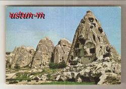 NEVŞEHİR GÖREME KAYA EVLERİ KARTPOSTALI....