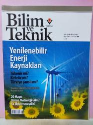 BİLİM VE TEKNİK AYLIK POPÜLER BİLİM DERGİSİ - MAYIS 2009  YIL: 42 SAYI: 498  -YENİLENEBİLİR ENERJİ KAYNAKLARI - 2.EL