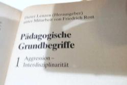 Pädagogische Grundbegriffe Band 1 Aggression bis Interdisziplinarität