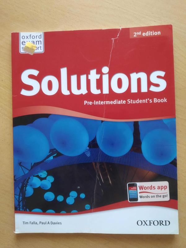 Solutions intermediate student's