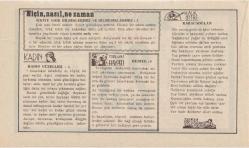 Kızılay Takvim Yaprağı - 25 Mayıs 1972