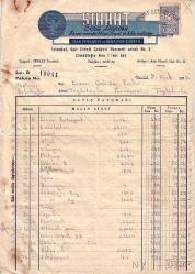1957 SIHHAT ECZA DEPOSU ANTETLİ FATURA...