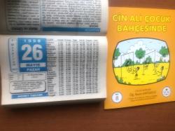 26 Mayıs 1996 orijinal Hicret takvim yaprağı (Cin Ali kitabı hediyeli:)