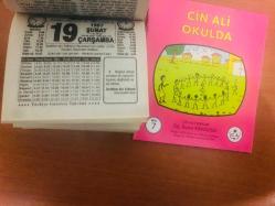19 Şubat 1997 orijinal Türkiye gazetesi takvim yaprağı (Cin Ali kitabı hediyeli:)