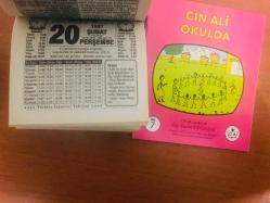 20 Şubat 1997 orijinal Türkiye gazetesi takvim yaprağı (Cin Ali kitabı hediyeli:)
