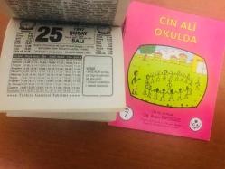 25 Şubat 1997 orijinal Türkiye gazetesi takvim yaprağı (Cin Ali kitabı hediyeli:)
