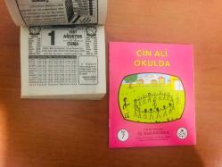 1 Ağustos 1997 orijinal Türkiye gazetesi takvim yaprağı (Cin Ali kitabı hediyeli:)